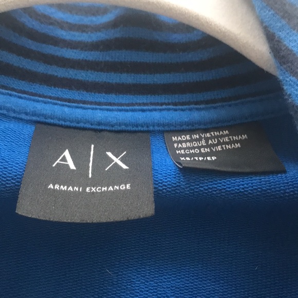 Armani Exchange full zipper sweatshirt - Picture 4 of 6